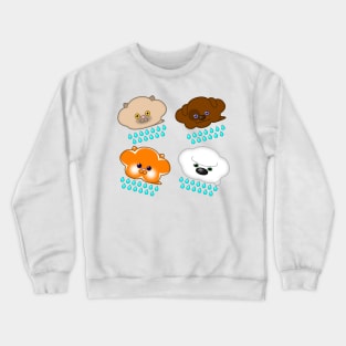 Raining Cats and Dogs Crewneck Sweatshirt